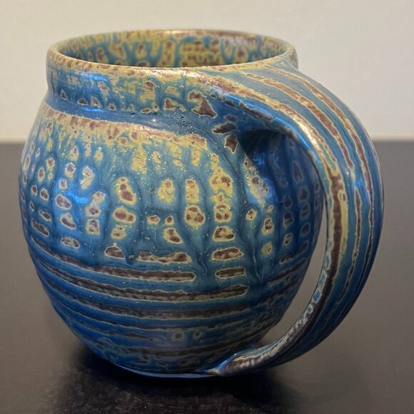 Wilson Creek Handcrafted Studio Pottery Mug Artist Signed ~ Ashley Pfannenstiel - Picture 3 of 16